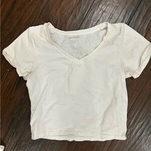 Brandy Melville v neck shirt